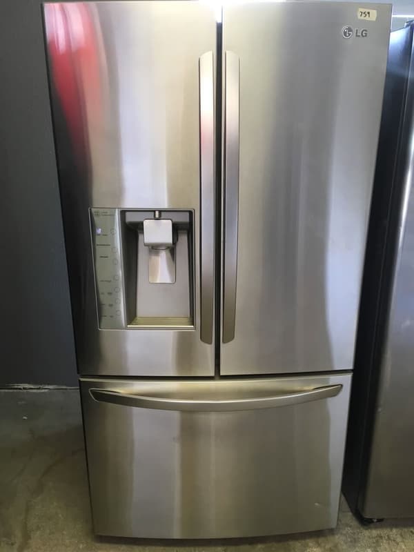 LG Stainless Steel 36 Inch French Door Fridge